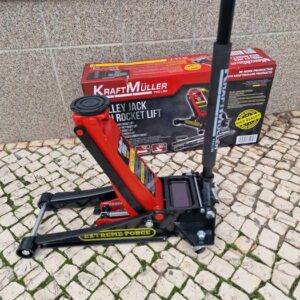 Macaco Hidraulico de Baixo Perfil 4 toneladas novo dentro da caixa