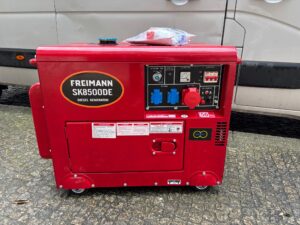 Gerador a Diesel Silencioso Freimann SK8500DE – 5.5KW | Trifásico 220V/380V
