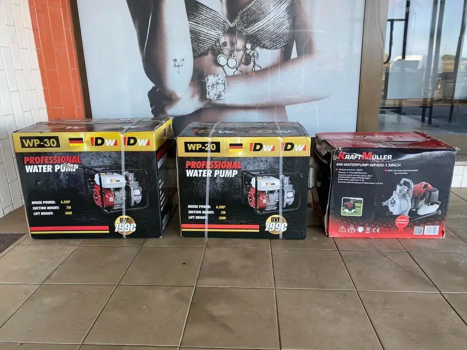 Motobomba a Gasolina 6.5HP – IDWA | Bomba de Água de Alta Vazão - Image 2