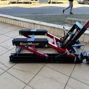 Elevador Hidráulico para Motas Kraft Müller – Macaco de Tesoura | Profissional