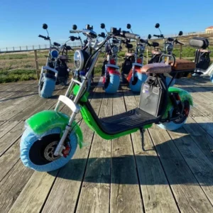 Scooter Elétrica Citycoco Kraft Müller 1500W – Fat Tire | Selim em Couro | 8 Cores