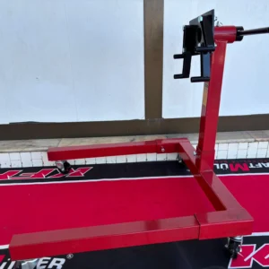 Suporte Rotativo de Motor Kraft Müller – 450kg | Profissional | Vermelho
